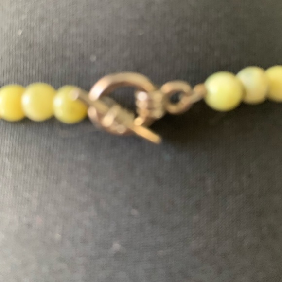 Necklace beaded jade crystal and glass - Picture 6 of 12